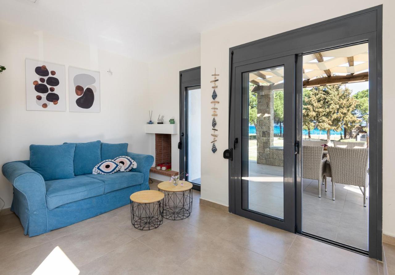 #Flh - Amalthia & Αthena Beachfront Houses In Pefkohori Luaran gambar