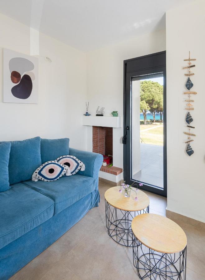 #Flh - Amalthia & Αthena Beachfront Houses In Pefkohori Luaran gambar