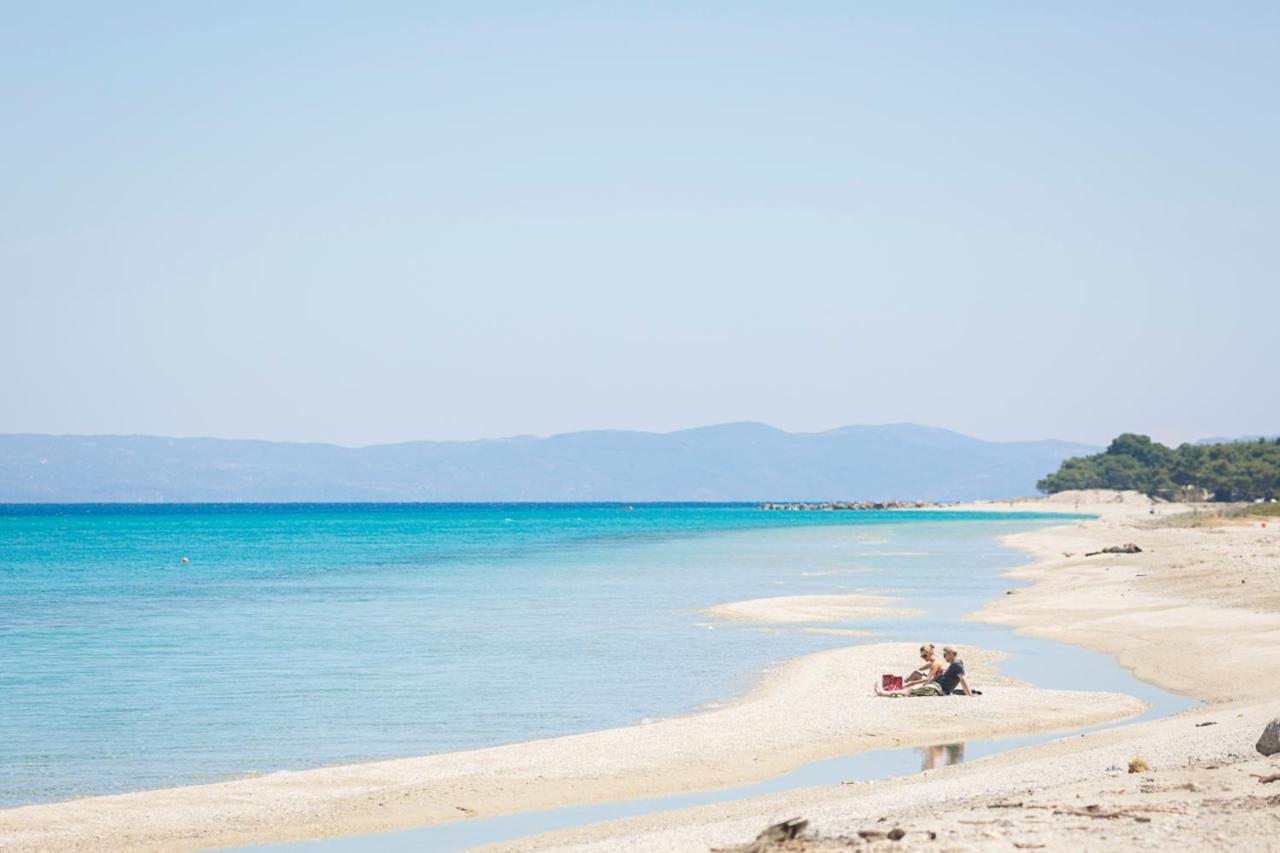 #Flh - Amalthia & Αthena Beachfront Houses In Pefkohori Luaran gambar