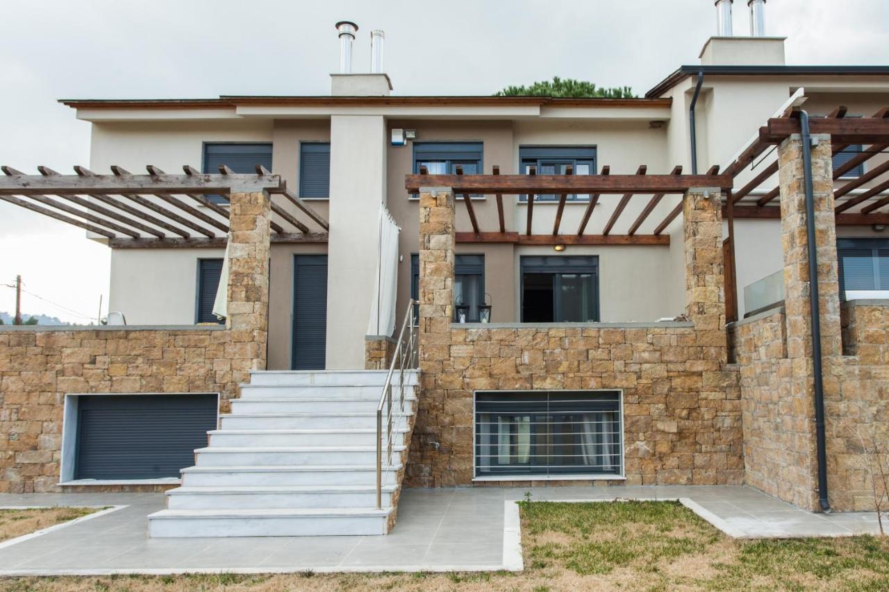 #Flh - Amalthia & Αthena Beachfront Houses In Pefkohori Luaran gambar